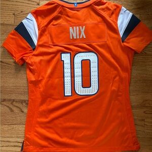 *Bling* Swarovski Crystal Denver Broncos #10 Nix Jersey NWT M